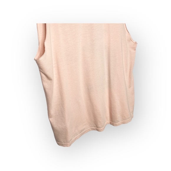 new Daydreamer ☺︎︎ Pink Floyd Rainbow Muscle Tee Tank ☺︎ Light Pink ☺︎ Small - Picture 12 of 16